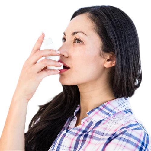 بیماری آسم از موارد احتیاطی مصرف داروی نپافناک چشمی