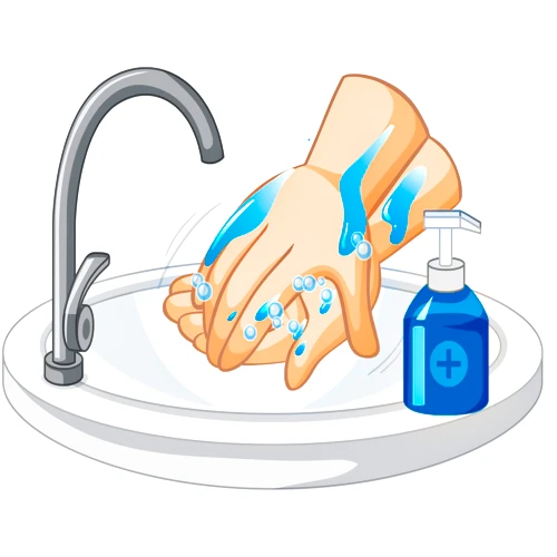 شستن دست ها از راه های پیشگیری از عفونت ناشی از استافیلوکوکوس اورئوس