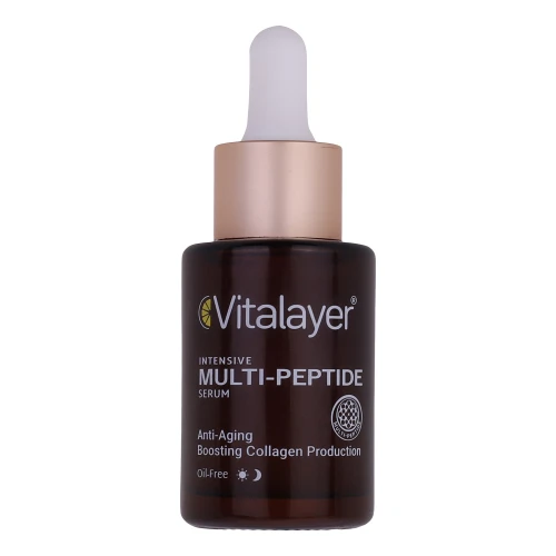 سرم ضد چروک ویتالیر مدل Multi Peptide حجم 30 میلی لیتر