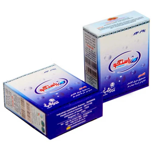 پودر موبر راستگو طرح آنیتا وزن 80 گرم مجموعه 5 عددی