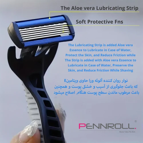 خود تراش پنرول مدل PRCL - TIGER Pro 6 - X2 بسته 2 عددی