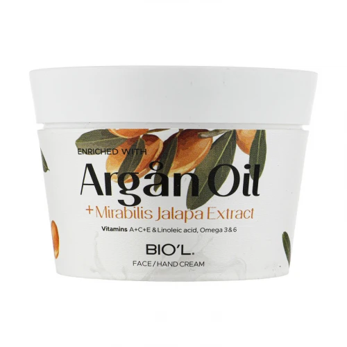 کرم مرطوب کننده بیول مدل Argan Oil حجم 200 میلی لیتر