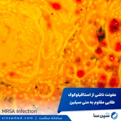 عفونت ناشی از استافیلوکوک طلایی مقاوم به متی سیلین