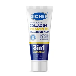 خرید کرم آبرسان سیچر سری 3IN1 مدل VITAMIN B5 مناسب پوست چرب