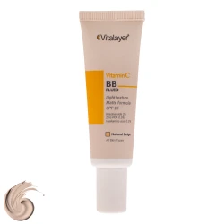 خرید کرم پودر BB ویتالیر مدل Vitamin C مناسب انواع پوست