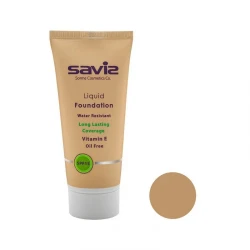 خرید کرم پودر ساویز شماره 25 حاوی SPF 15 مناسب پوست برنزه