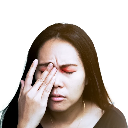 سوزش چشم از عوارض جانبی قطره چشمی گاتی فلوکساسین