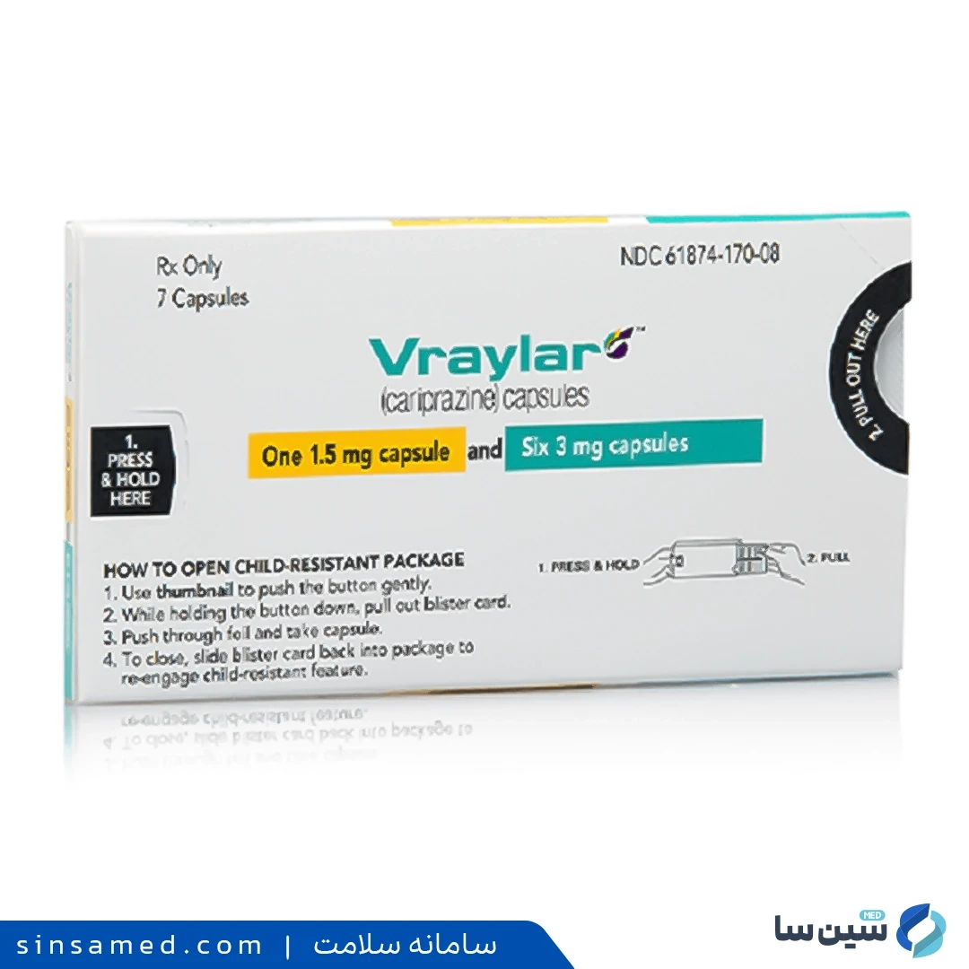 موارد و نحوه مصرف کاریپرازین (ورایلار)