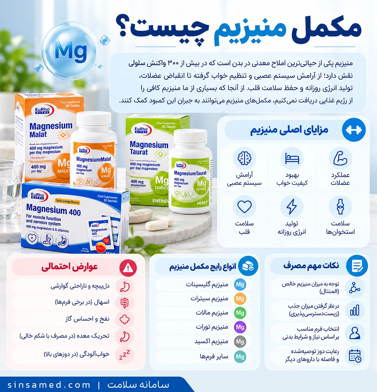 مکمل منیزیم چیست؟